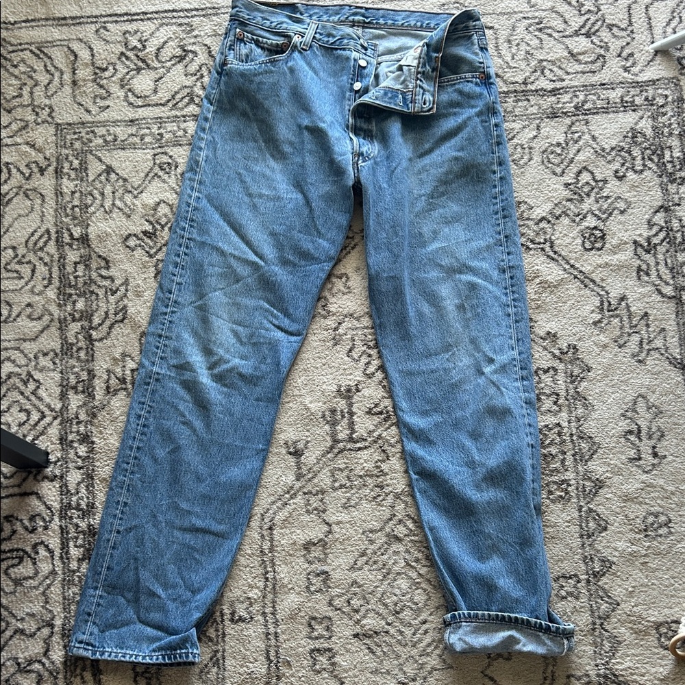 Men's Levis 501 Denim Jeans